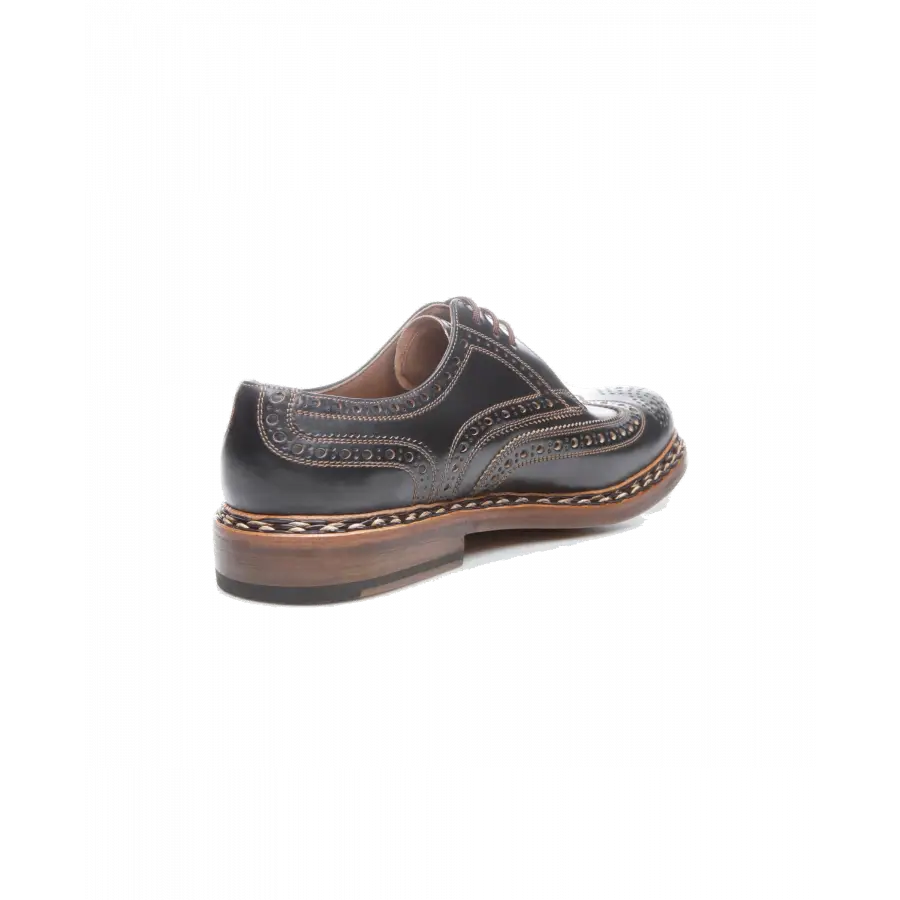 Heinrich Dinkelacker - Businessschuhe Derby BUDA FULL-BROGUE C Cordovan - blau