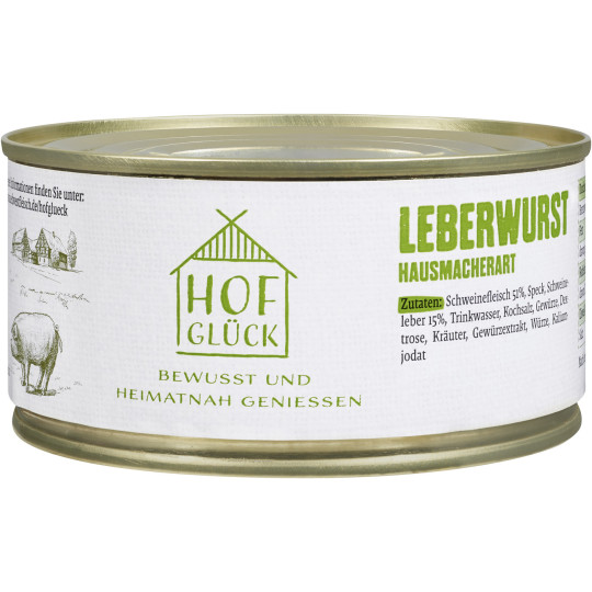Hofglück Leberwurst Hausmacherart 300G