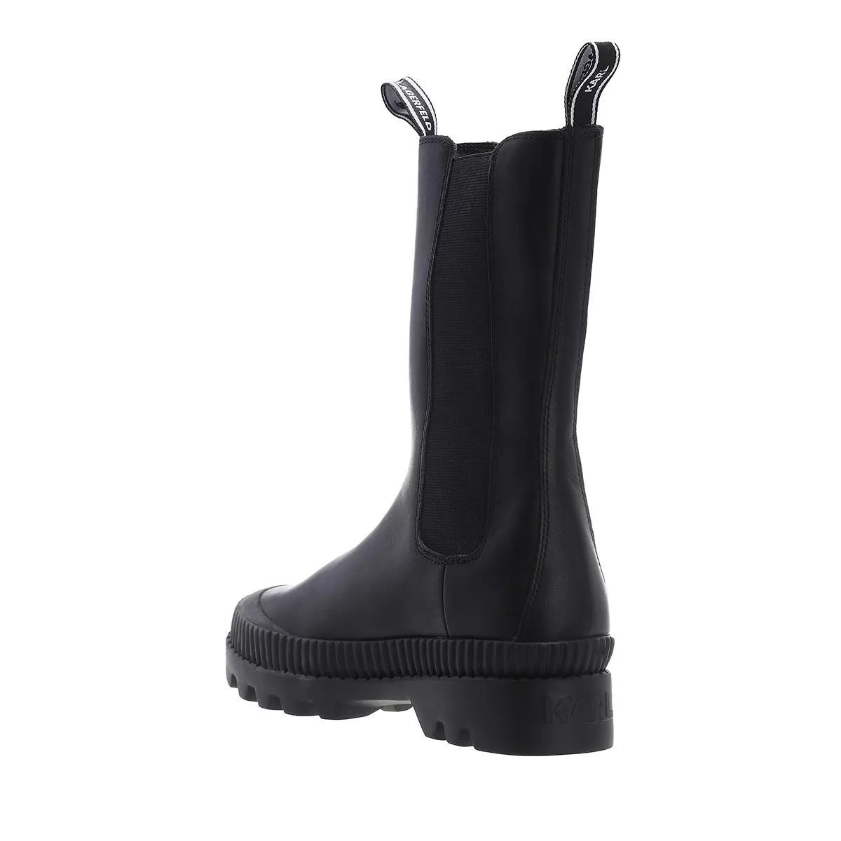 LAGERFELD Stiefeletten schwarz Stiefel