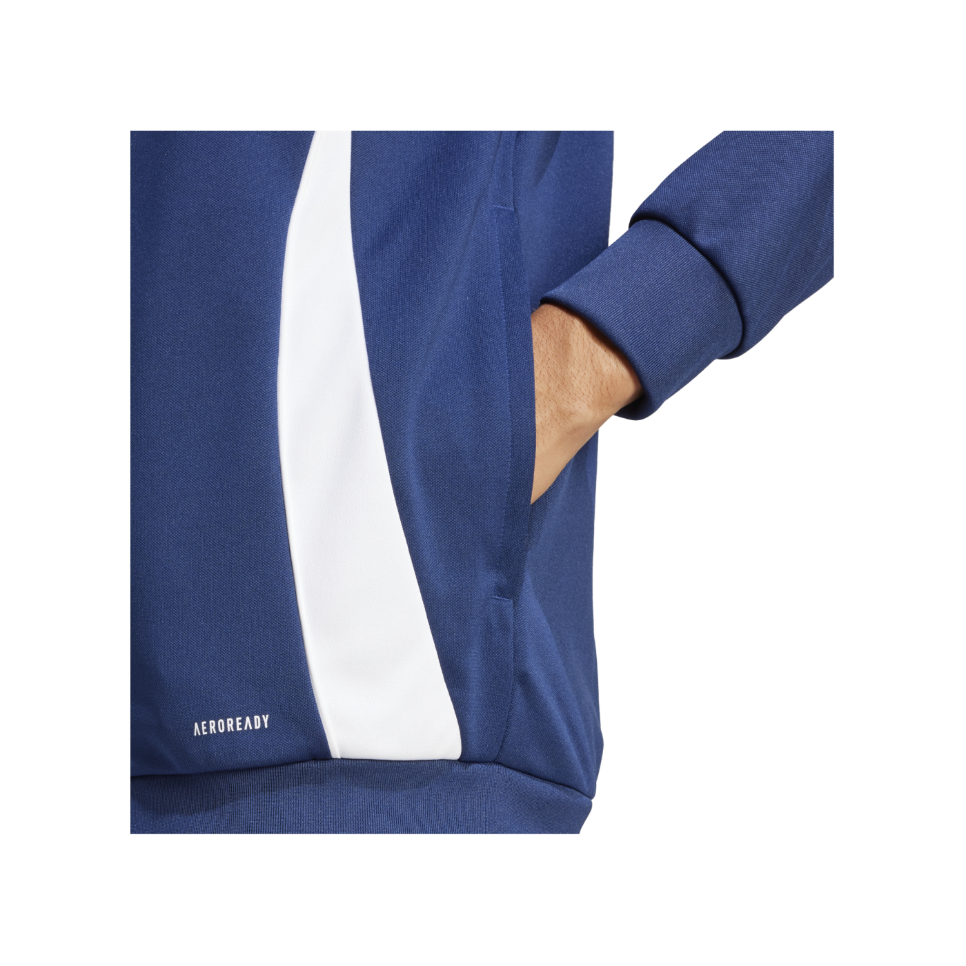 adidas Tiro 24 Trainingsjacke Dunkelblau Weiss