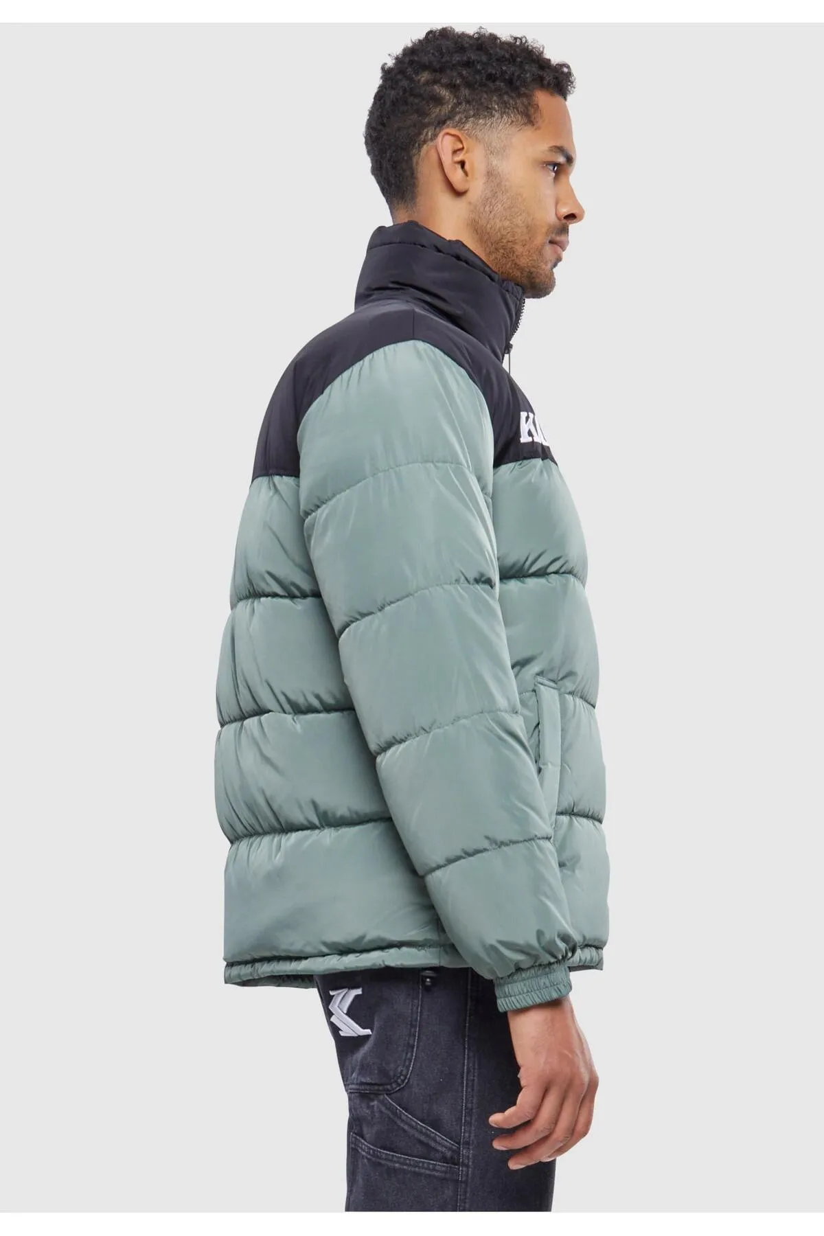 KARL KANI  Winterjacke - Grün - Basic