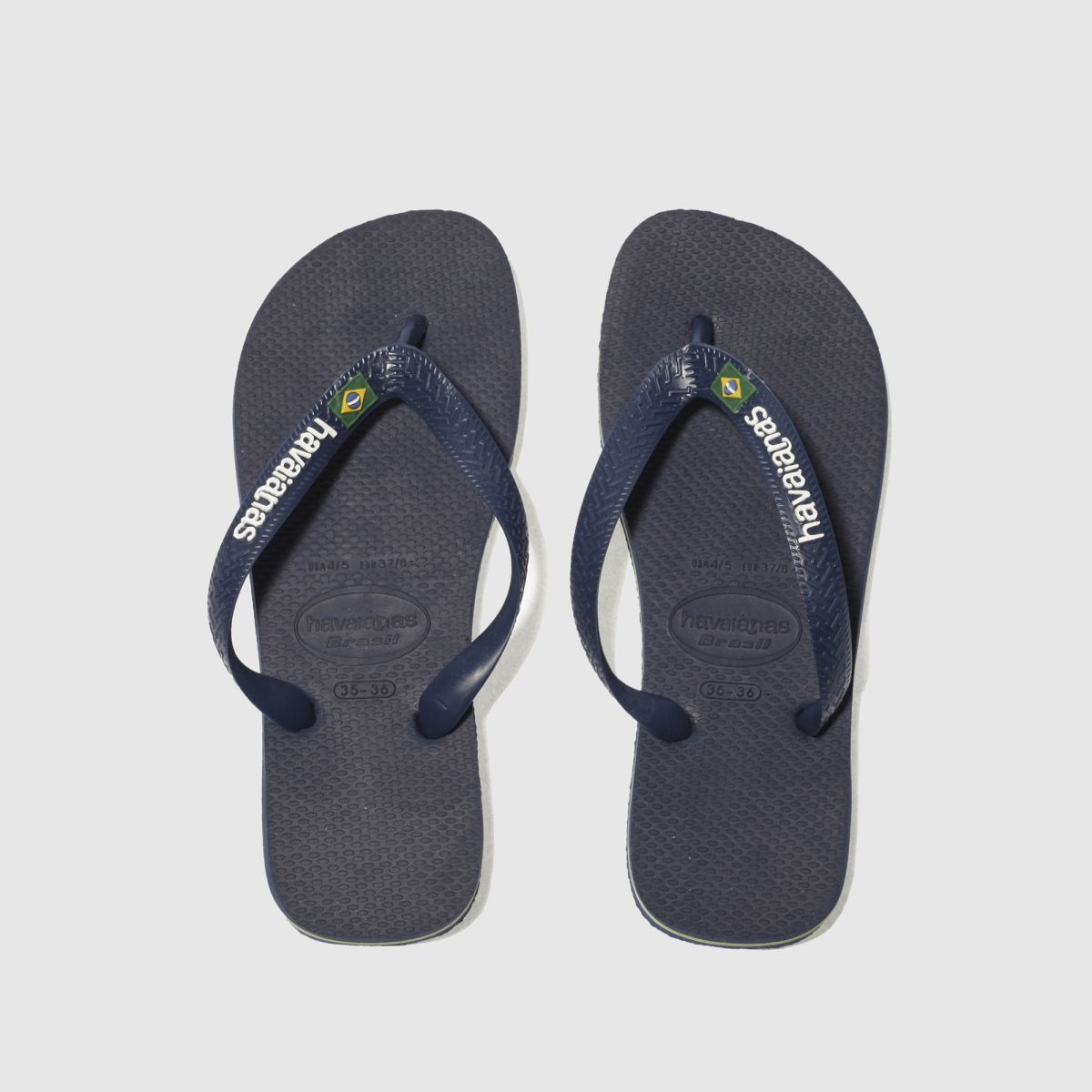Havaianas navy brasil logós Boys Junior szandál