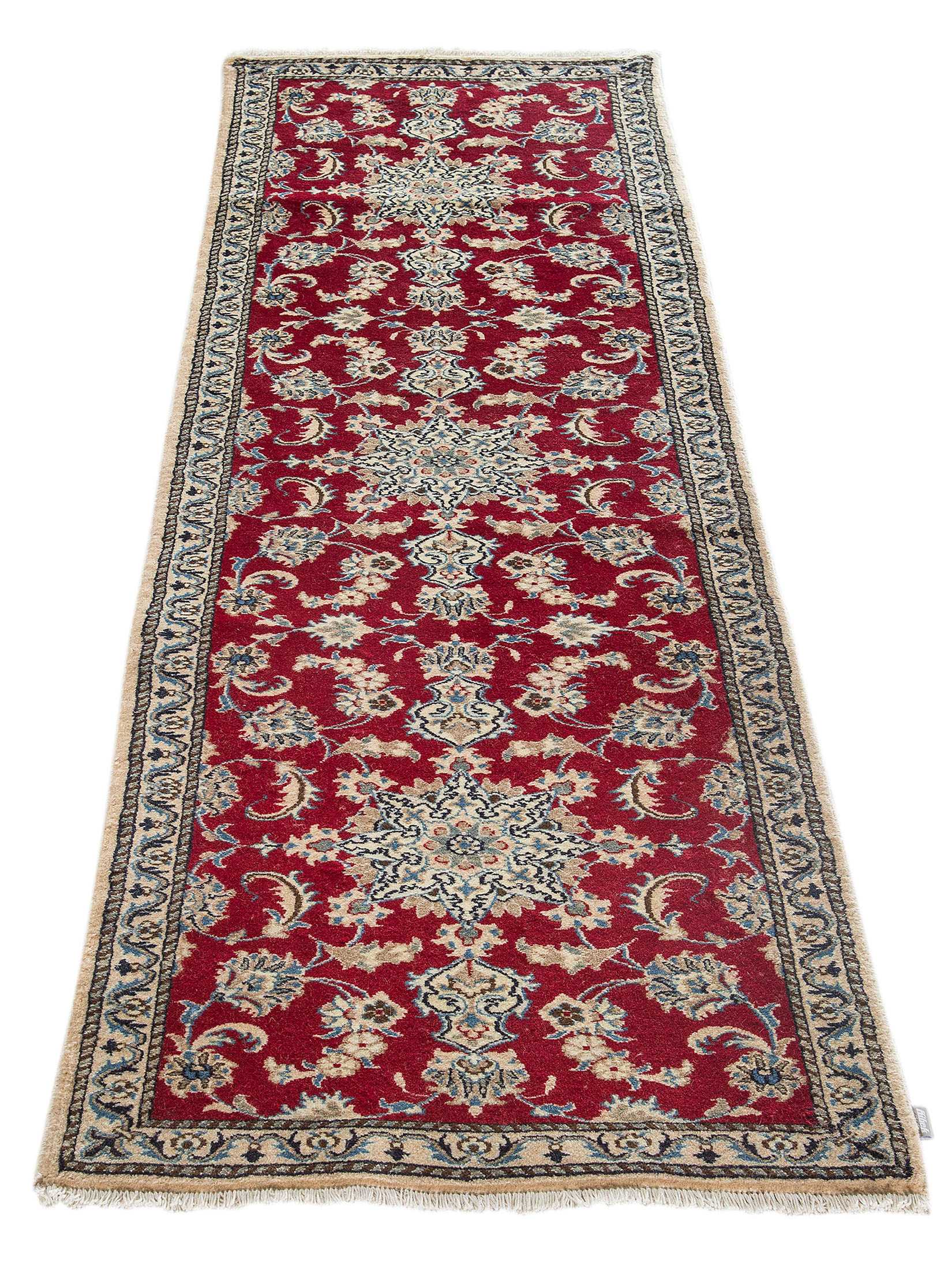 Kaschmar Nain 12 Lah ca. 75 x 284 cm, Unikat / Einzelstück