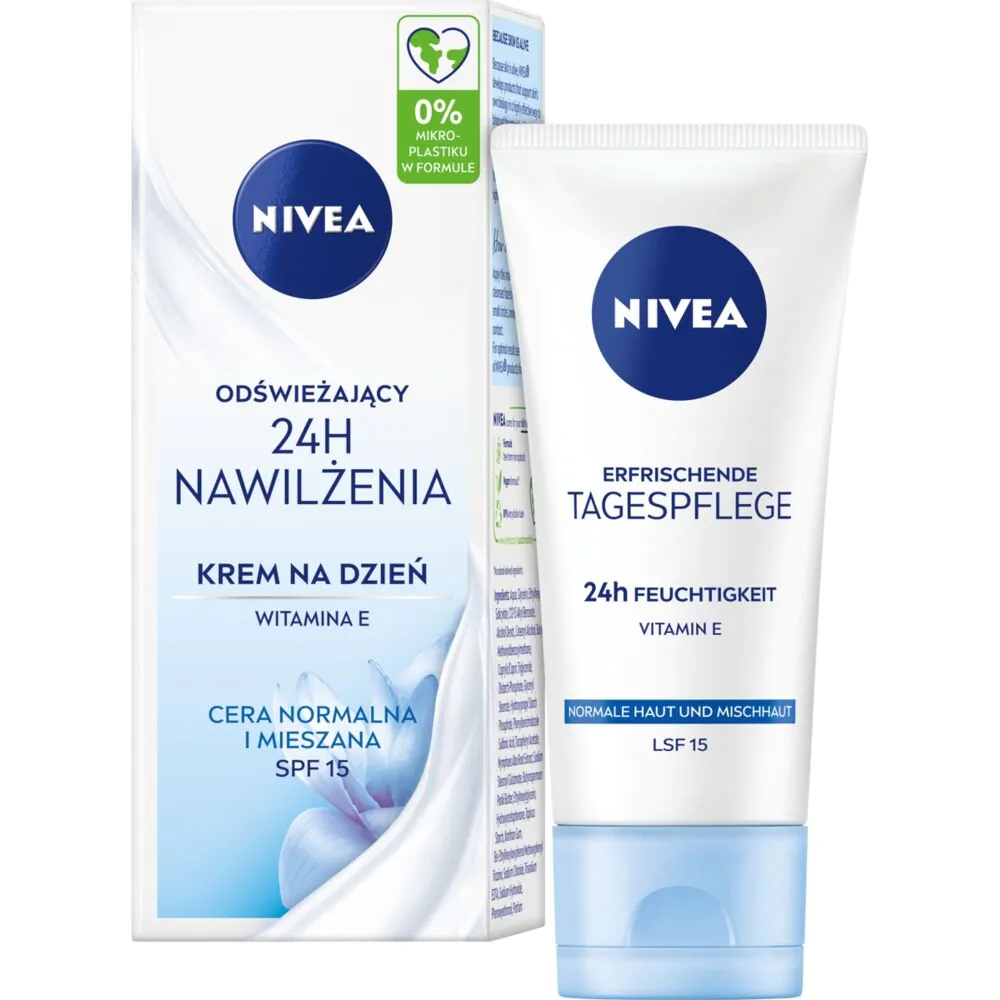 Nivea 24h hidratantna osvježavajuća dnevna krema za normalnu i mješovitu kožu