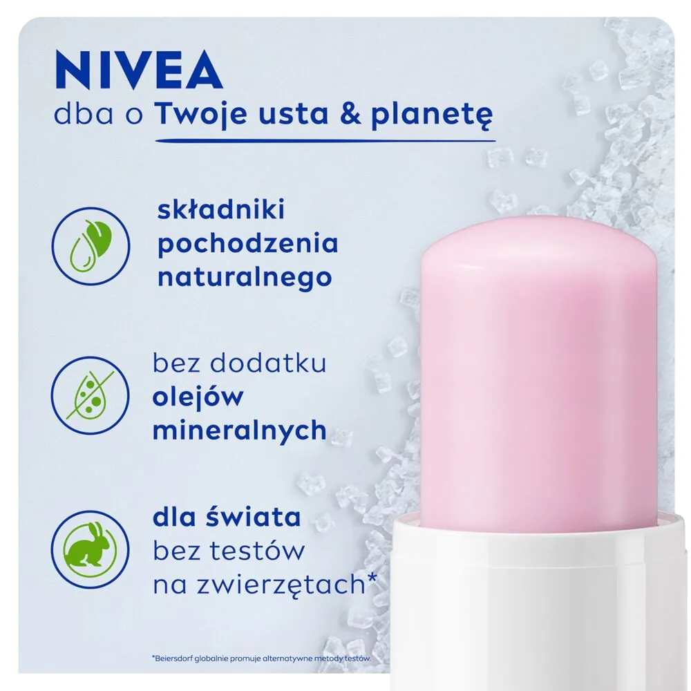 Nivea Wild Rose Θρεπτικό Στικ Απολέπισης Χειλιών