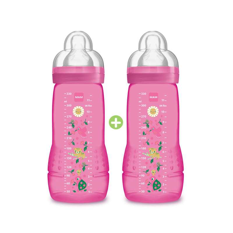 Lot de 2 biberons Easy Active 330 ml MAM