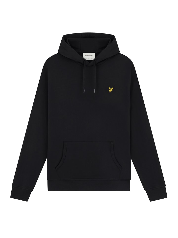 Lyle & Scott Hoodie in Schwarz günstig kaufen