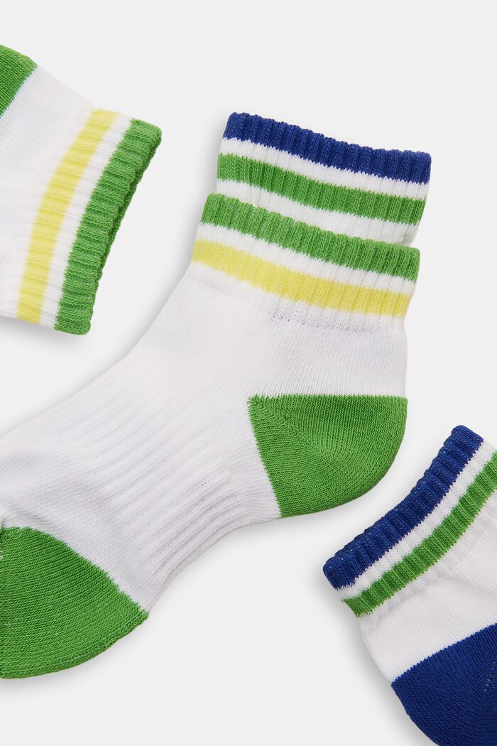 2er-Pack Sportsocken mit Farbakzenten