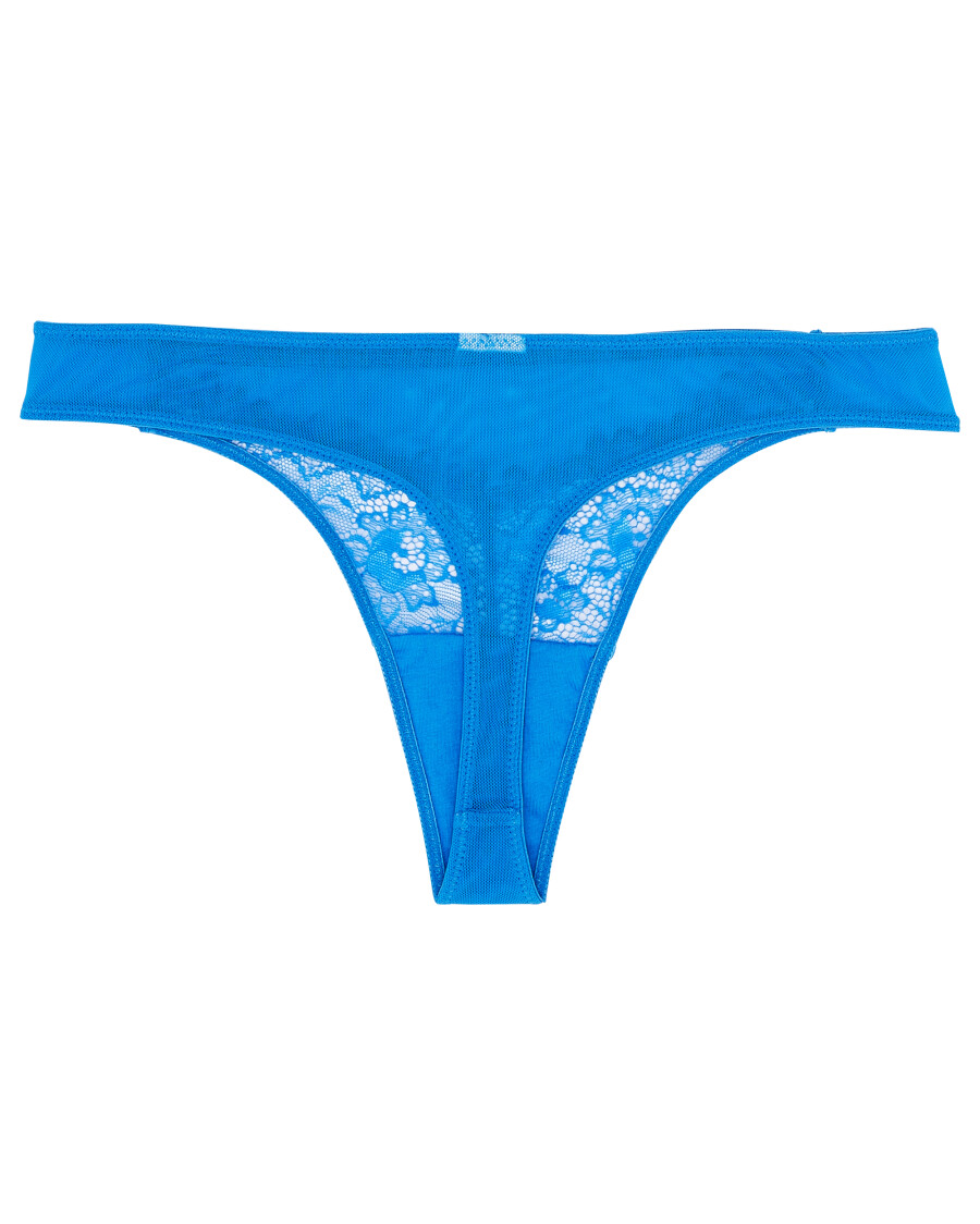 String in Blau