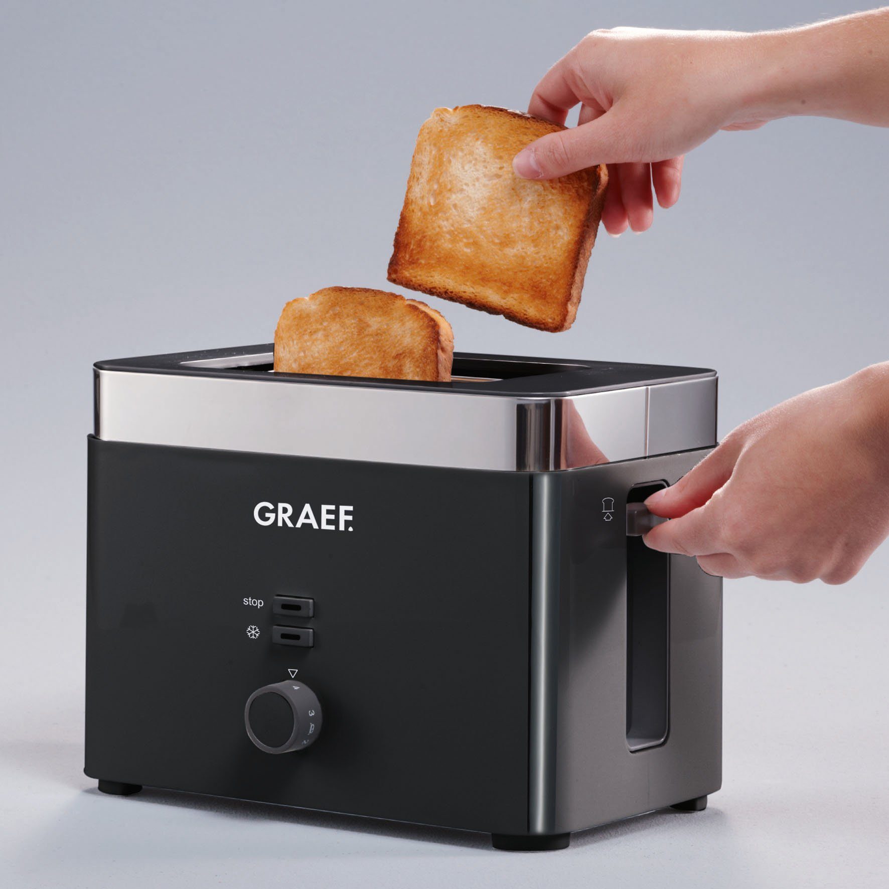 Graef Frühstücks-Set Young Line FSET402, 3-teilig in schwarz