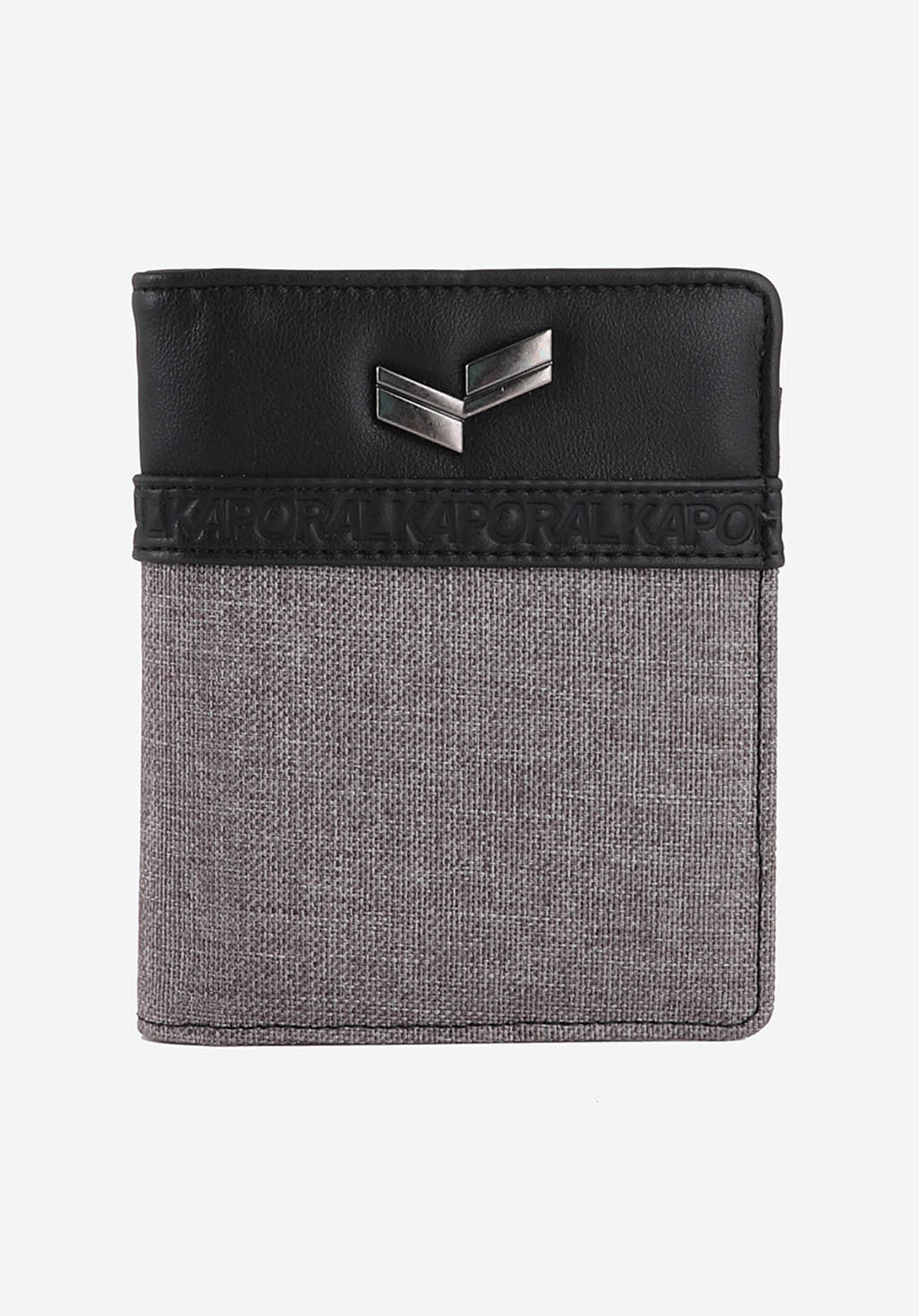 VEEDE  Portefeuille noir et gris homme