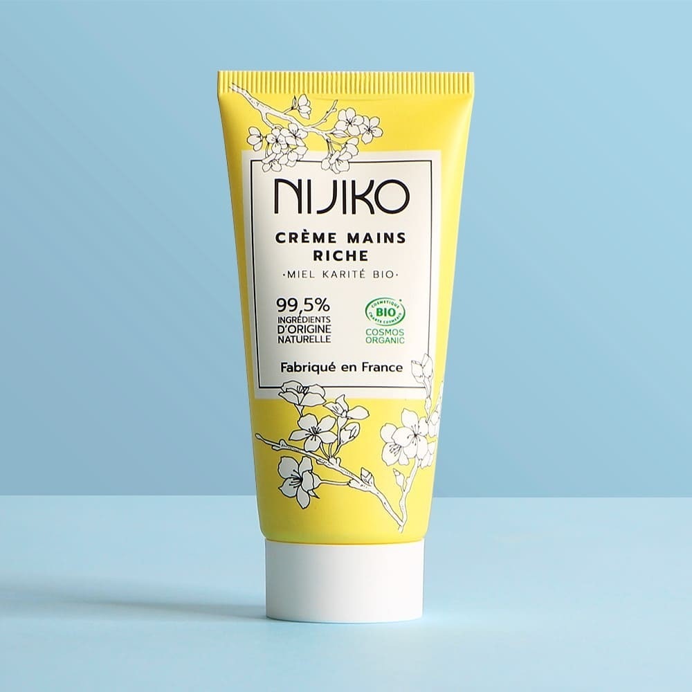 NIJIKO Bio mézes és shea kézkrém