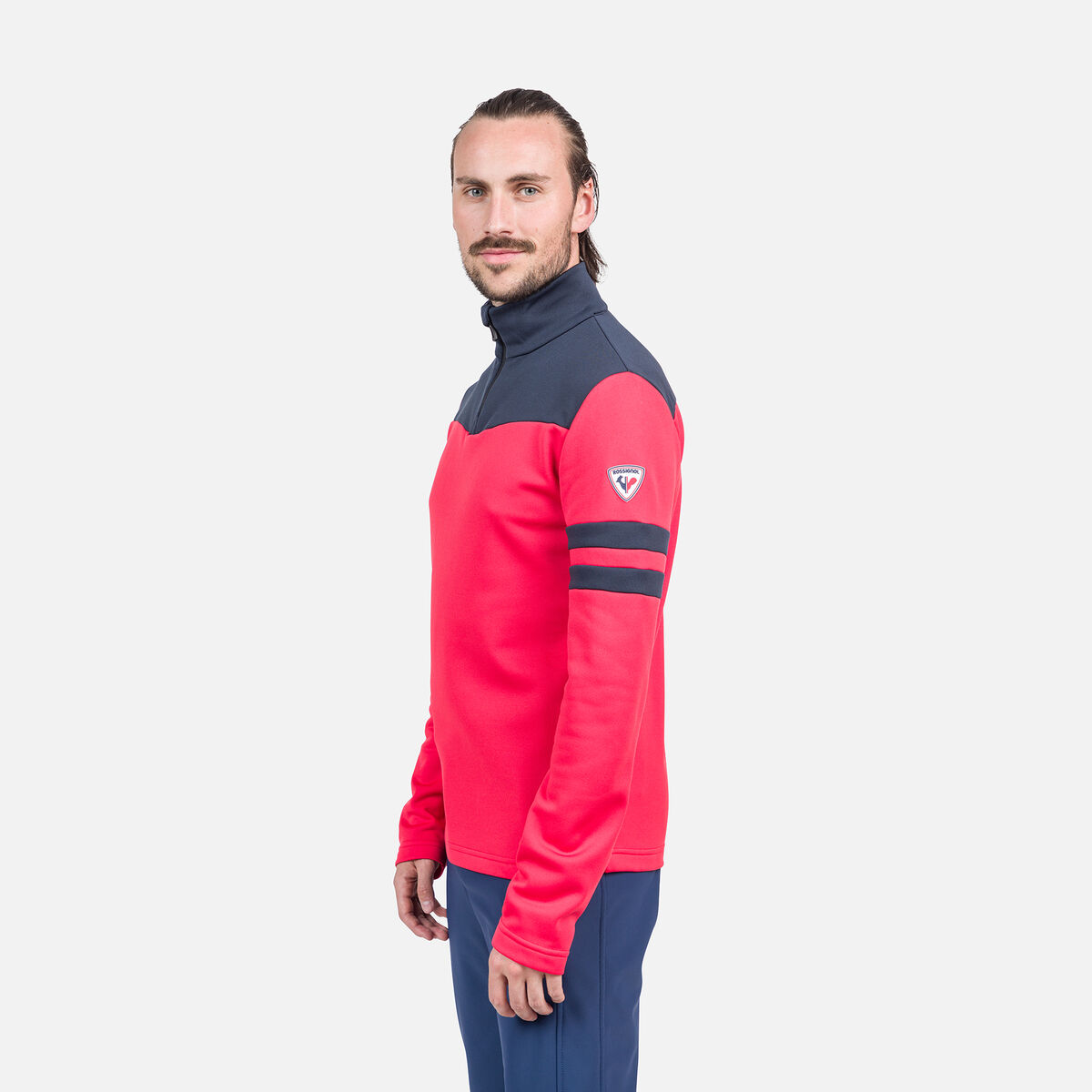 Resort Herren-Baselayer mit halbem Reißverschluss