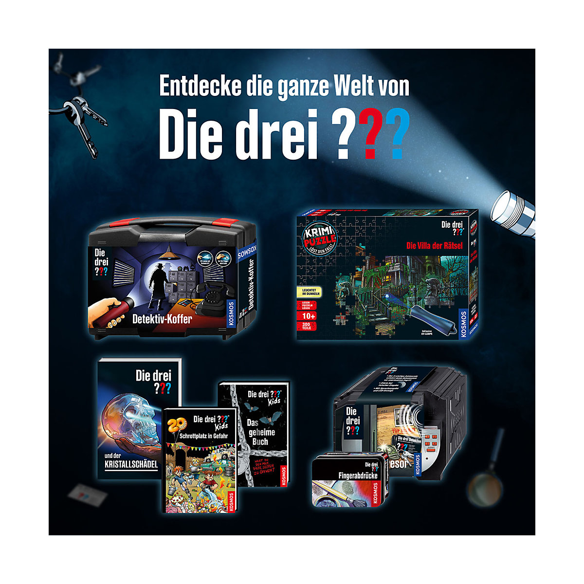 Die drei  Detektiv-Labor