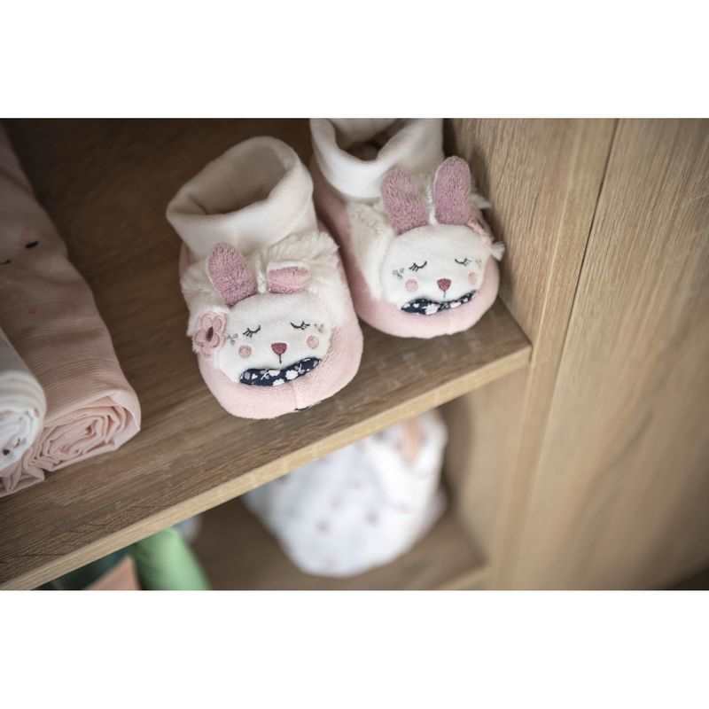Chaussons bébé 0-6mois Miss fleur de lune