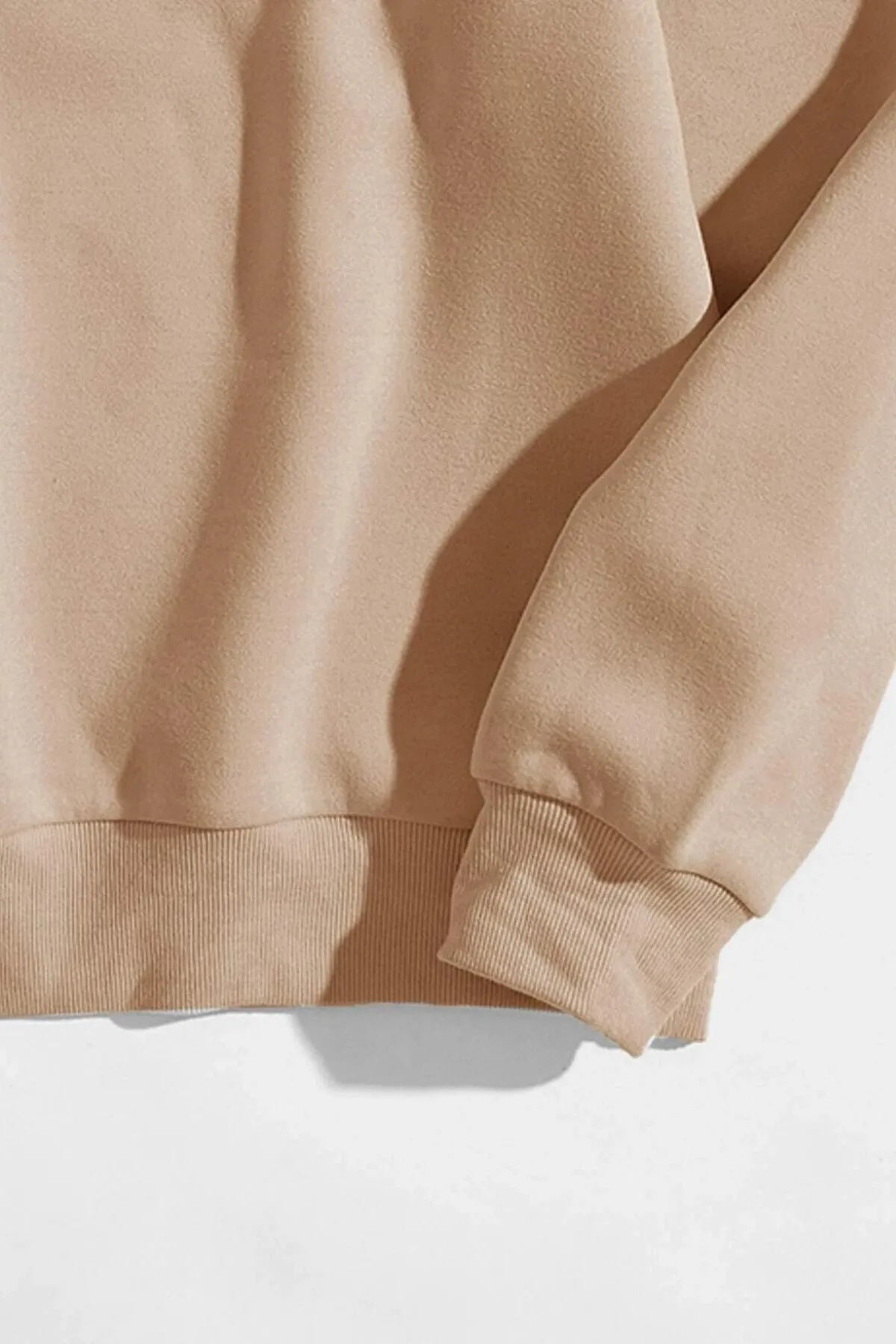 MODAGEN  Unisex Los Angeles Beige Oversize-Sweatshirt