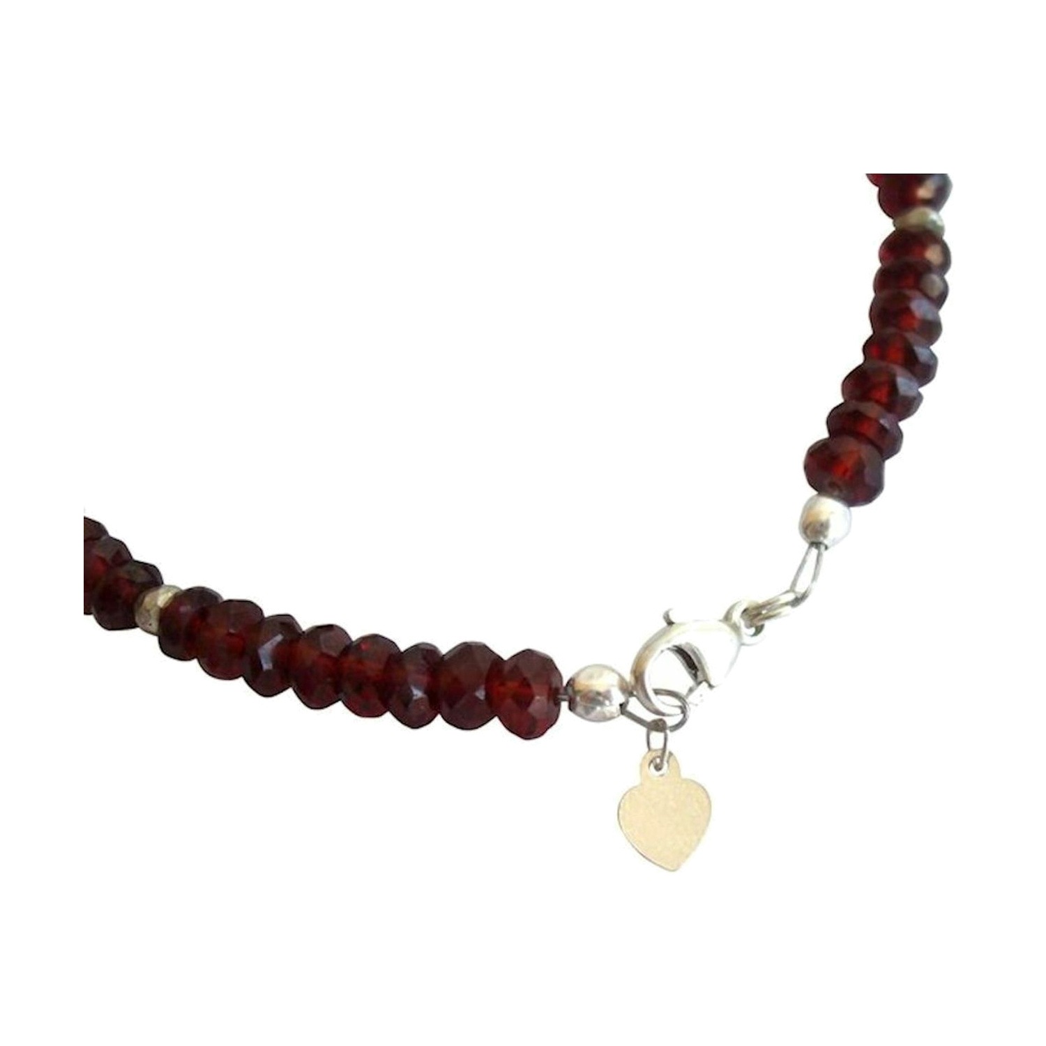 Armband 'Granat - Facettiert'