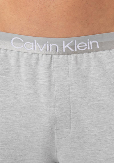 Calvin Klein Underwear, Pyjamahose, Baumwolle, grau