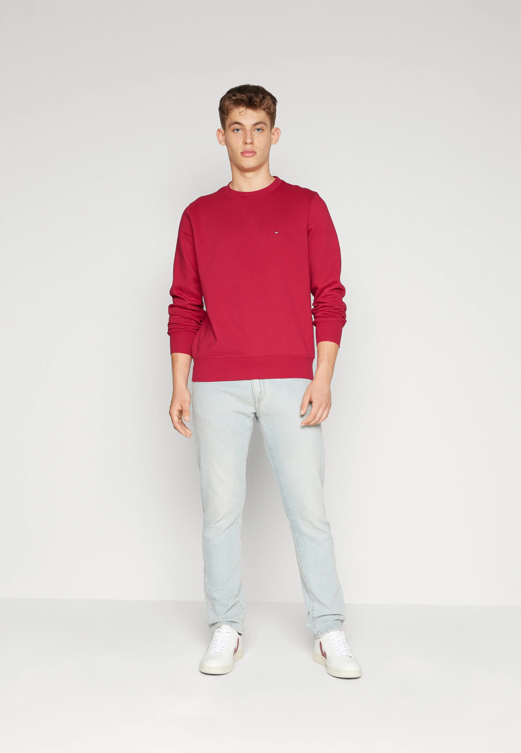 Sudadera con el logotipo de la bandera de Tommy Hilfiger