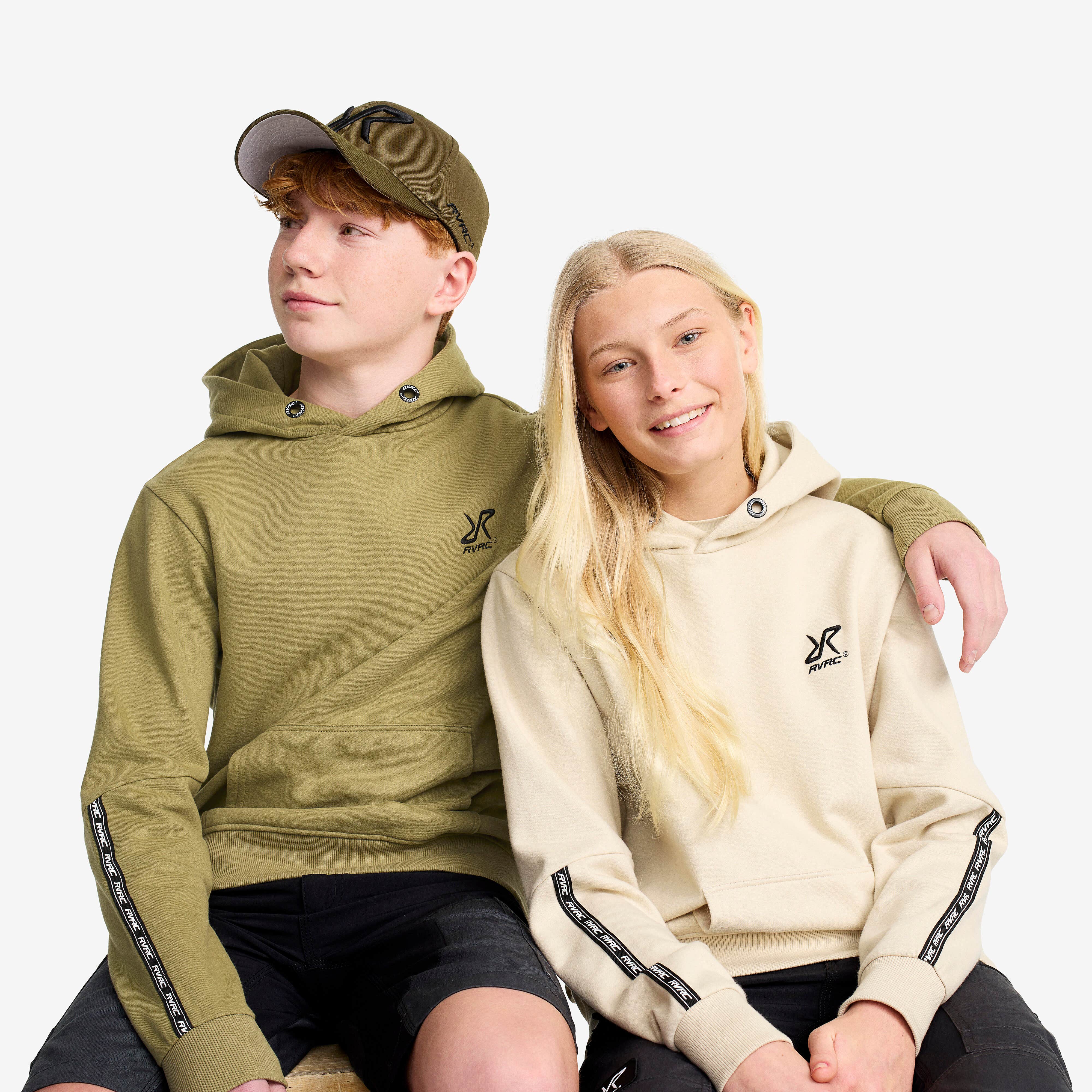 Lounge Logo Hoodie Teens Aloe