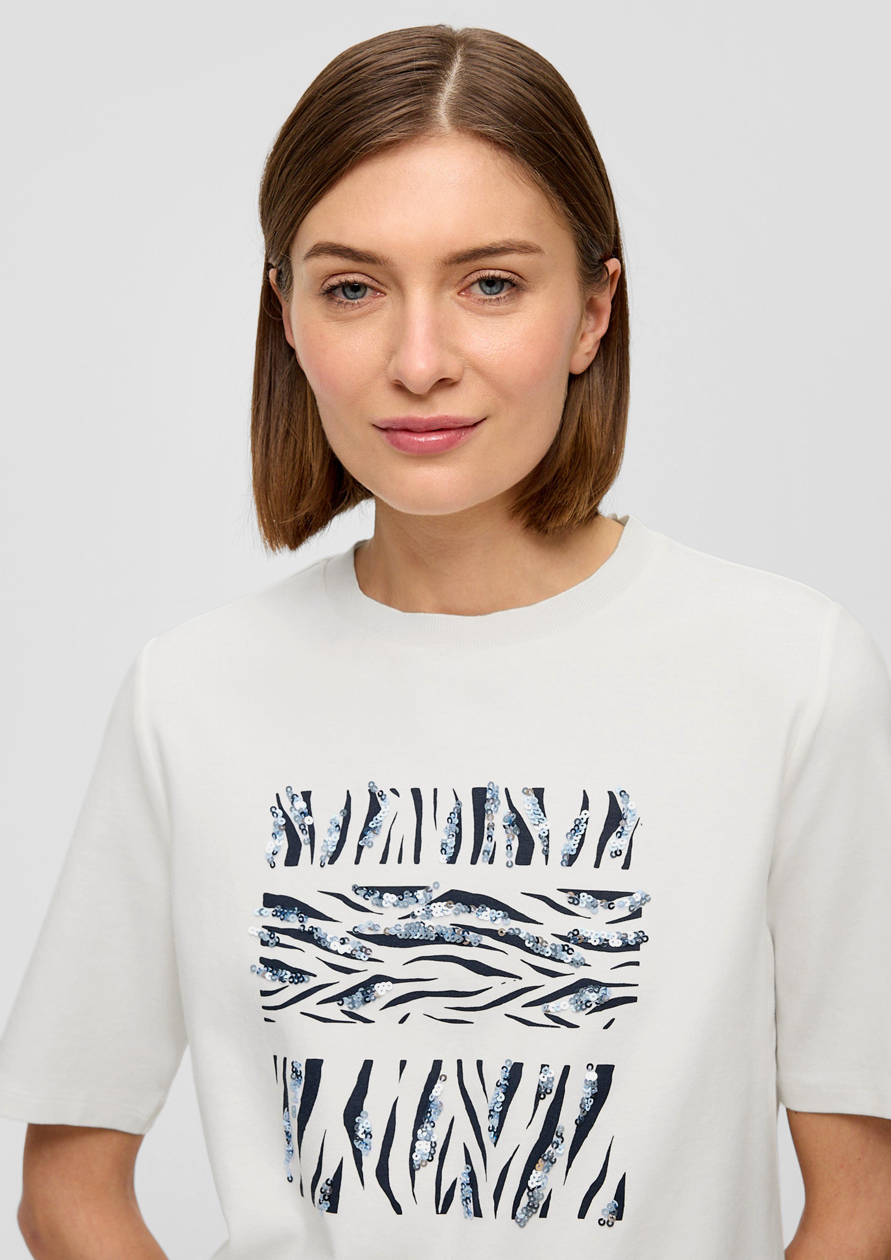 T-Shirt mit All-over-Print  2142230-02D3