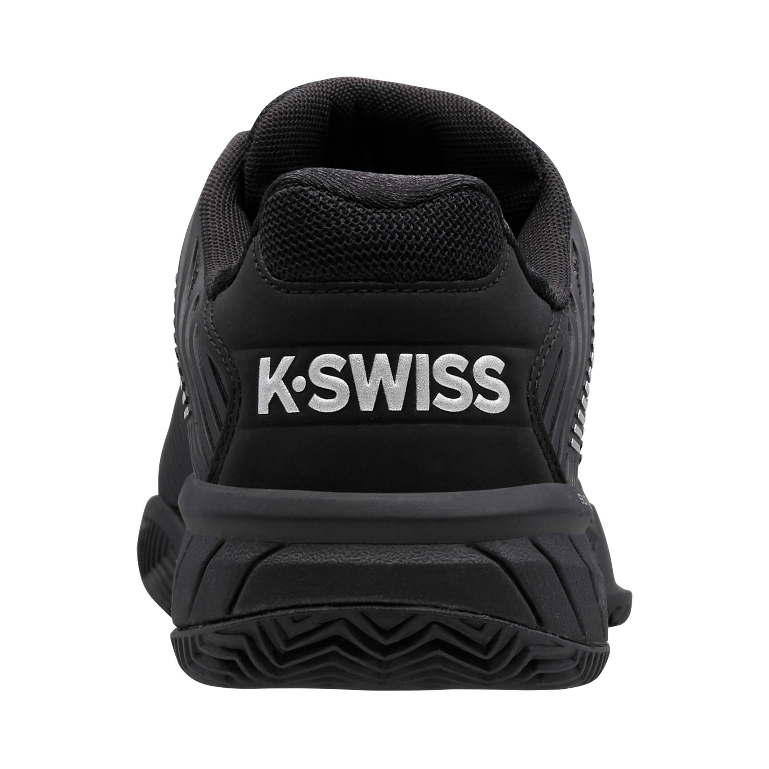Hypercourt Express Sandplatzschuh Damen - Schwarz, Silber