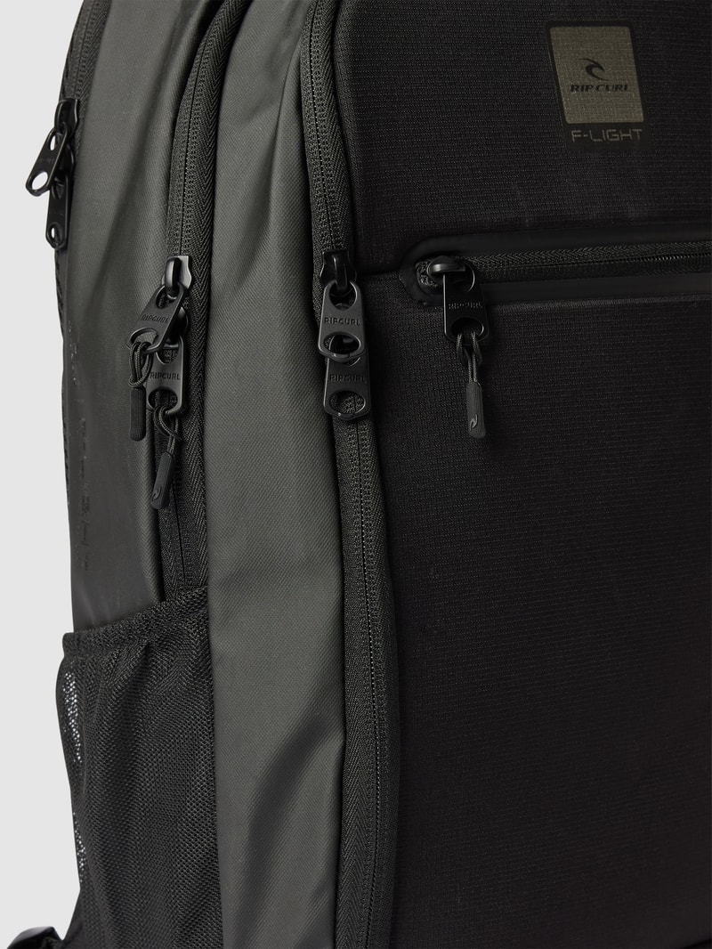 Rucksack mit Label-Detail Modell 'LIGHT ULTRA' in dunkelblau