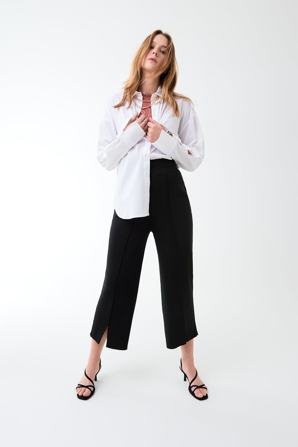 Luna knitted trousers