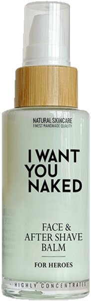 I Want You Naked For Heroes After Shave Balsam