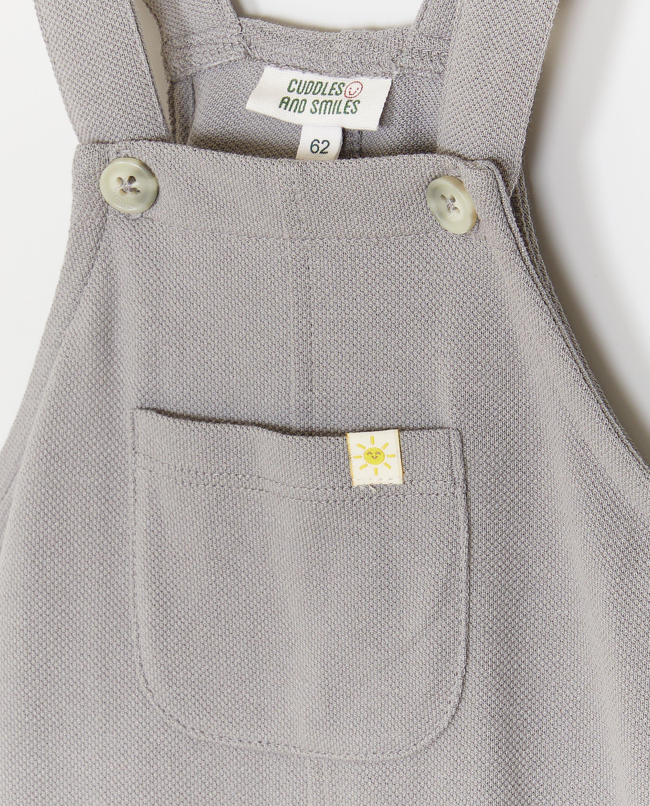 Újszülött 50-68 szürke overall