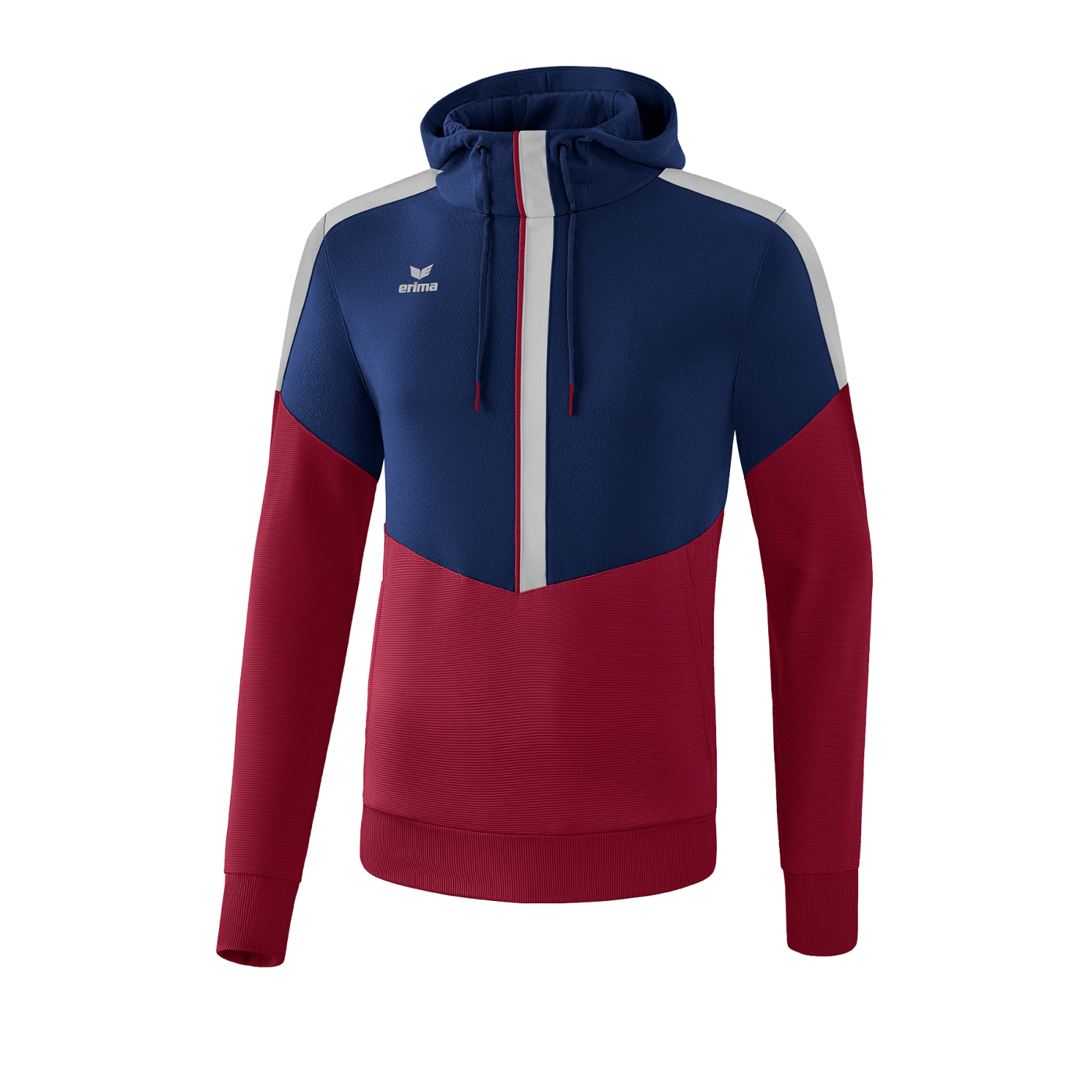 Erima Squad Hoody Blau Rot