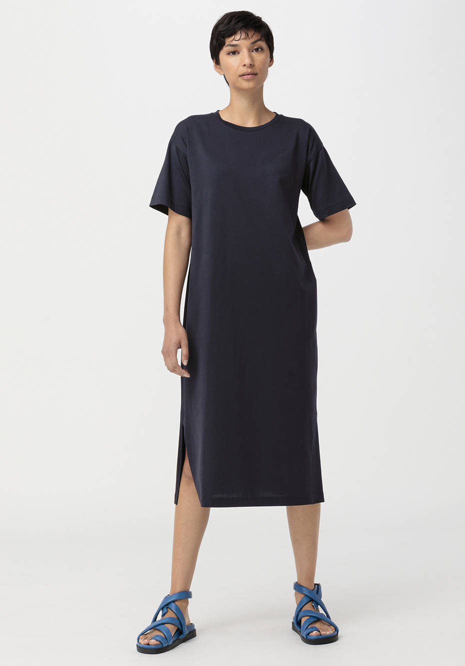 Jersey-Kleid aus reiner Bio-Baumwolle