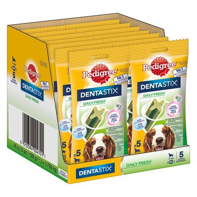 Pedigree Dentastix Fresh tägliche Frische für mittelgroße Hunde (10-25 kg)