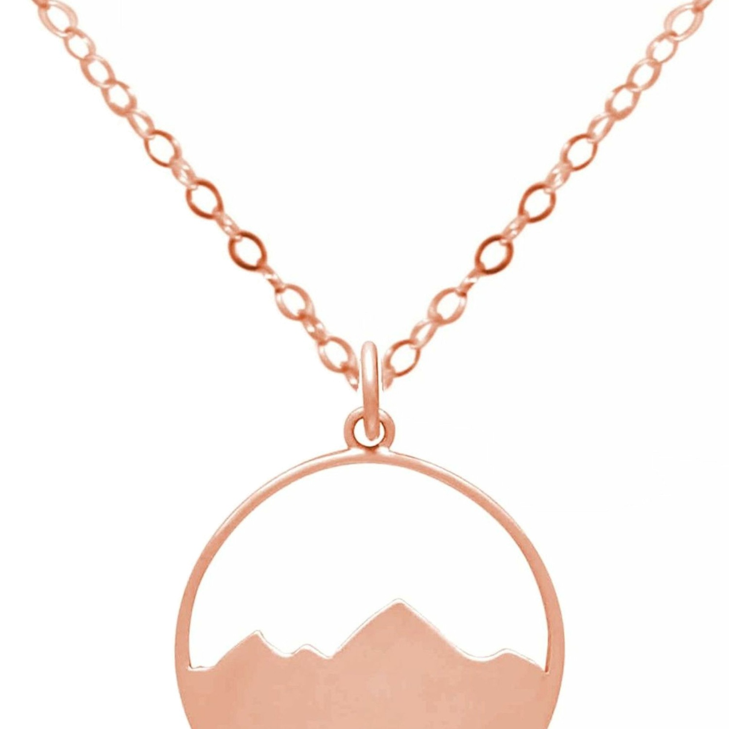 Kette mit Anhänger 'Alpin Berge'