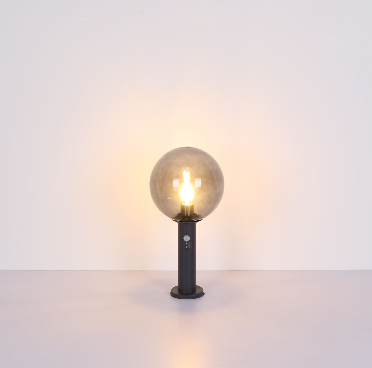 Globo Lighting - HEDWIG - Außenleuchte Edelstahl, 1x E27 LED