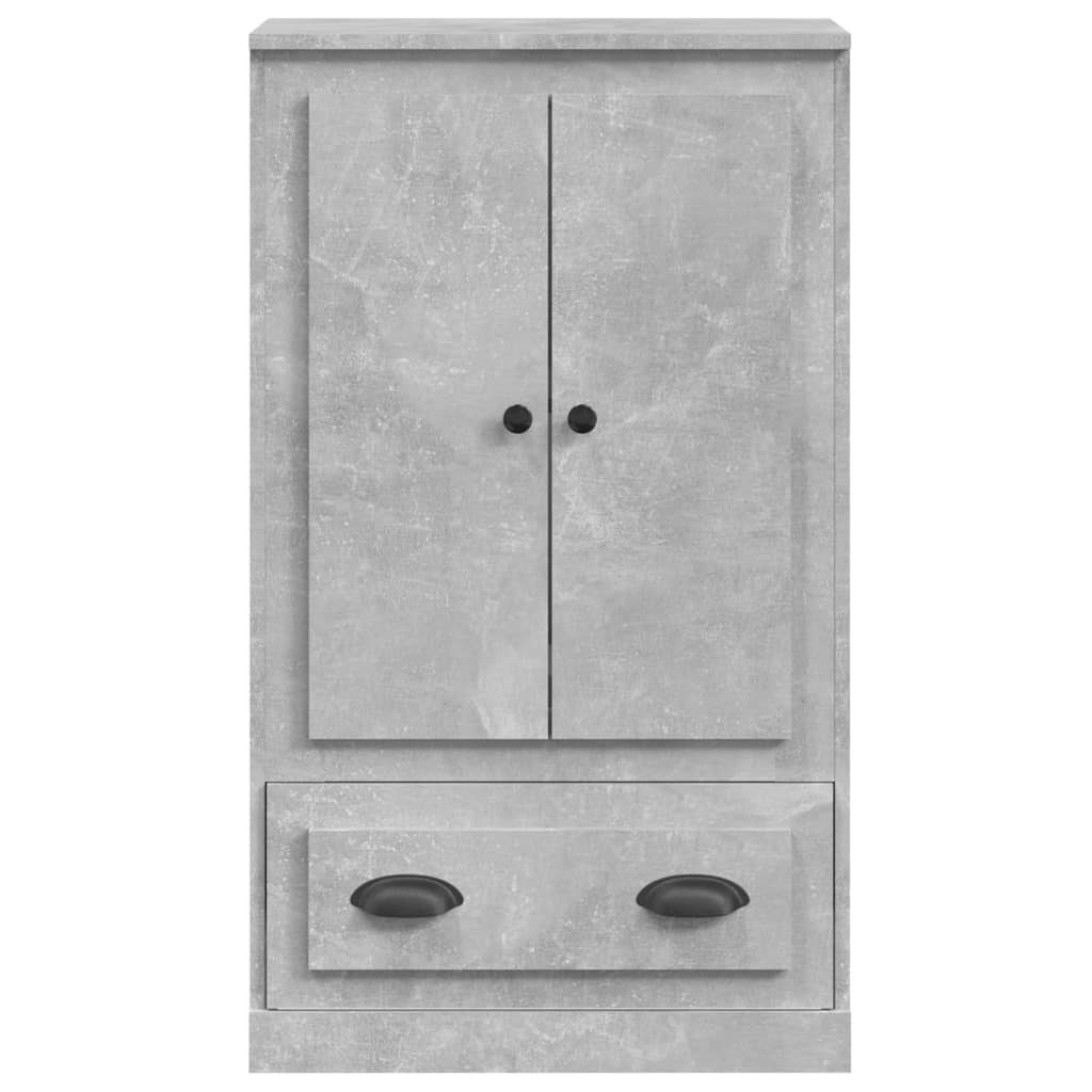 vidaXL Anrichte Highboard Betongrau 60x35,5x103,5 cm Holzwerkstoff Kommode