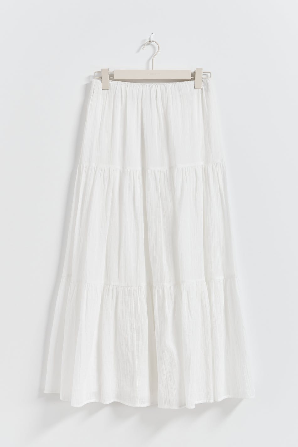 Maxi cotton skirt