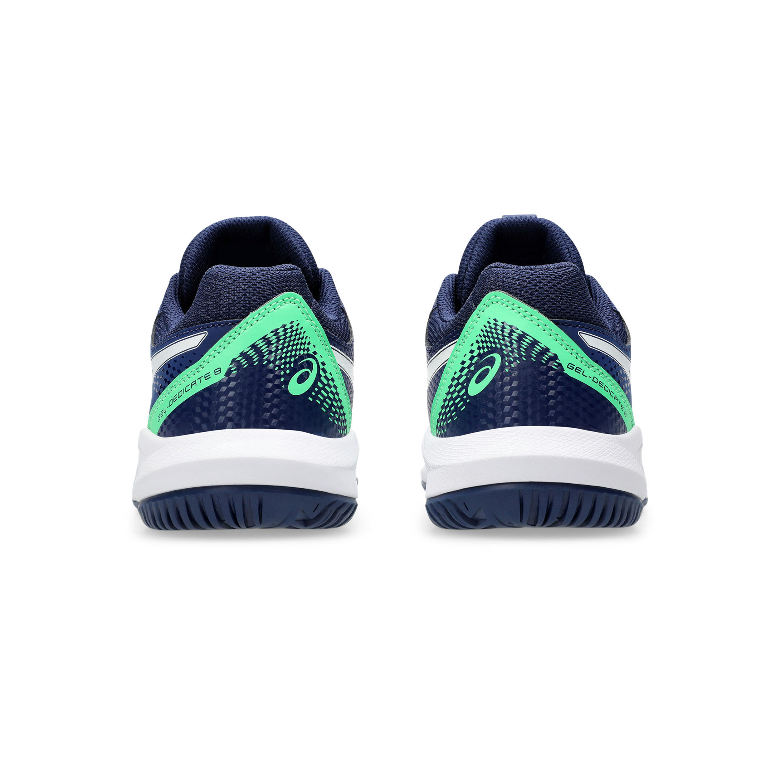 Gel-Dedicate 8 GS Allcourtschuh Kinder - Blau, Weiß