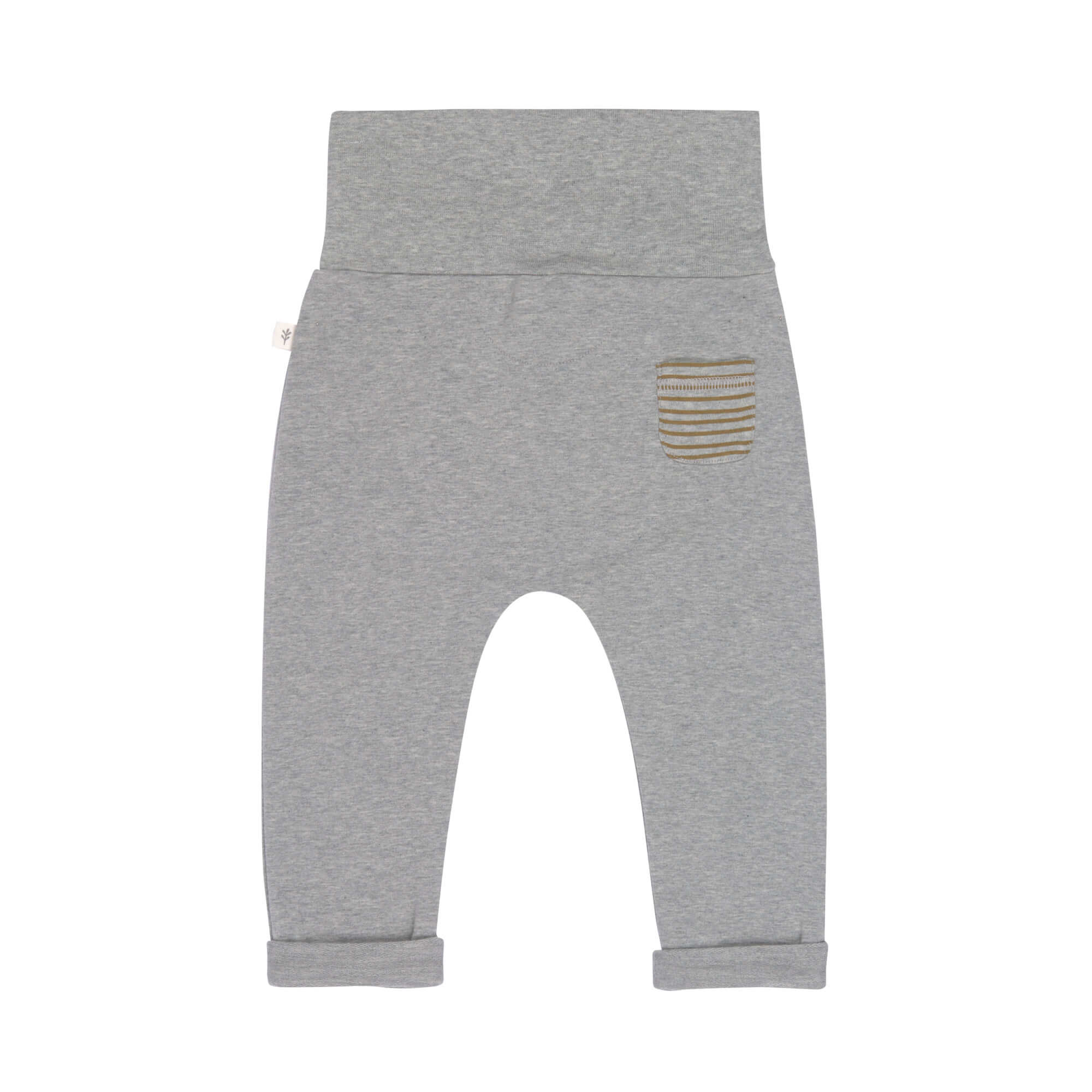 Babyhose - Bio Baumwolle, Grey Mélange