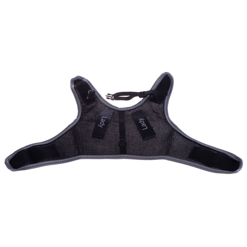 Katzenhalsband + Katzengeschirr zum Discountpreis bei bitiba: Trixie Katzengeschirr XCat XL mit Sticker und Leine, schwarz