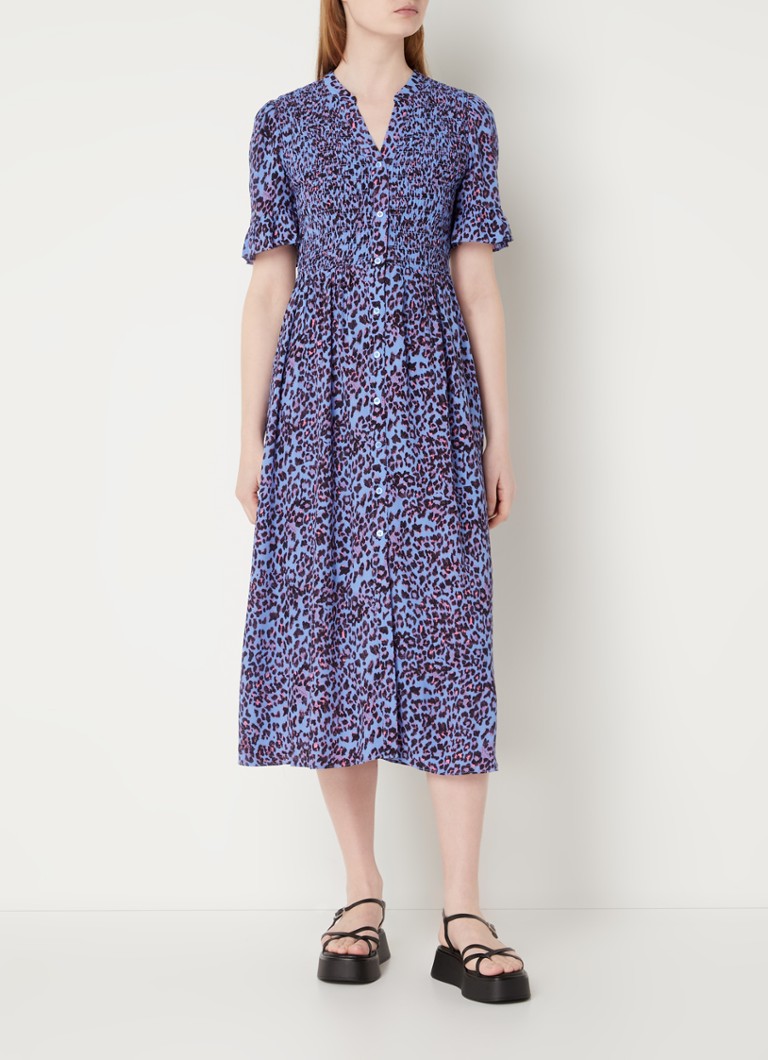 Rochie midi cu imprimeu leopard Whistles