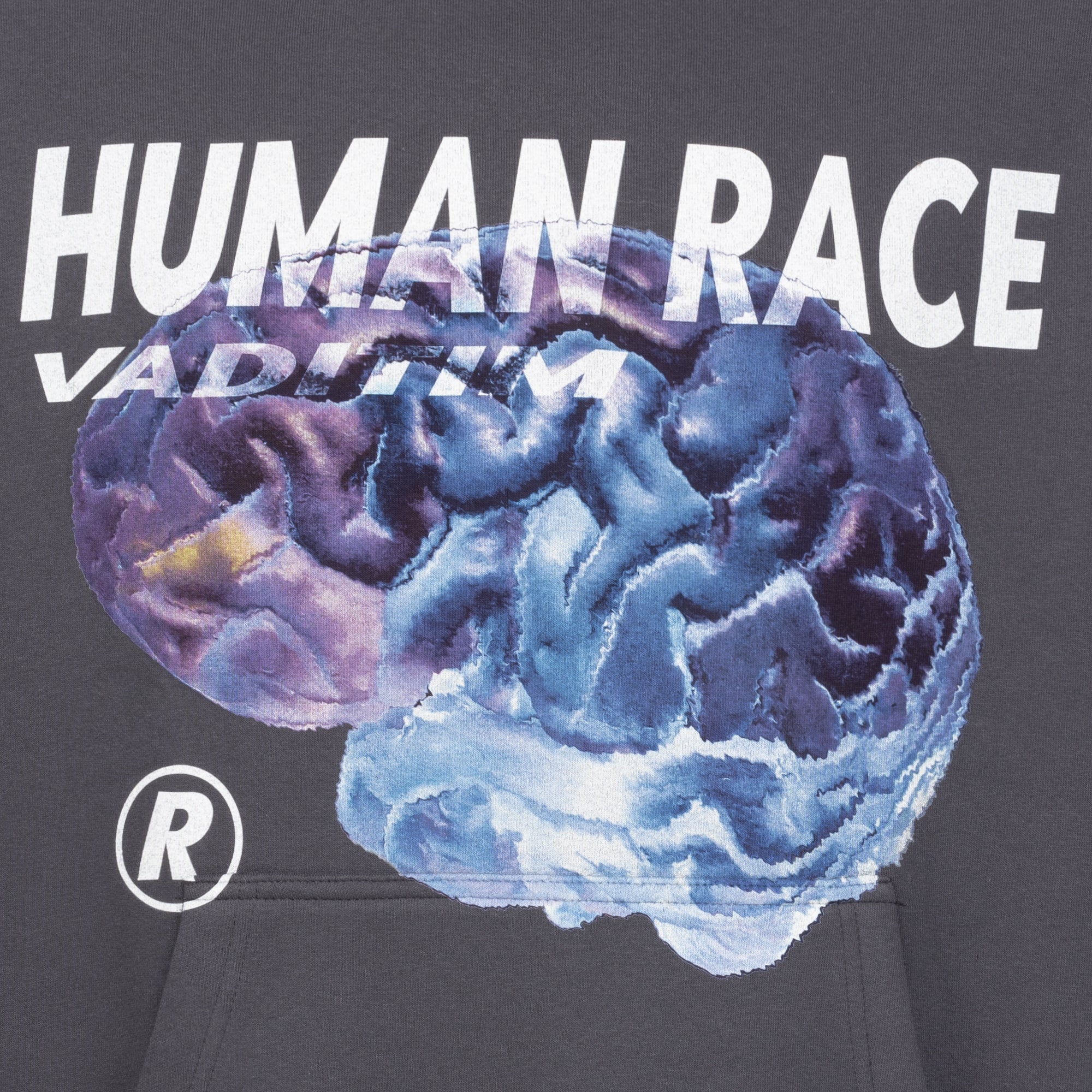 Magic Brain Human Race Washed Hoodie