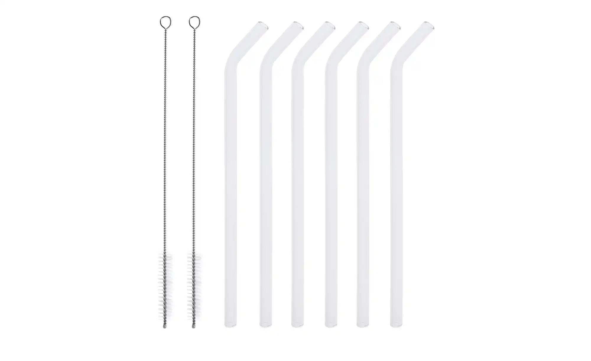 Peill Putzler Glas-Trinkhalm-.Set