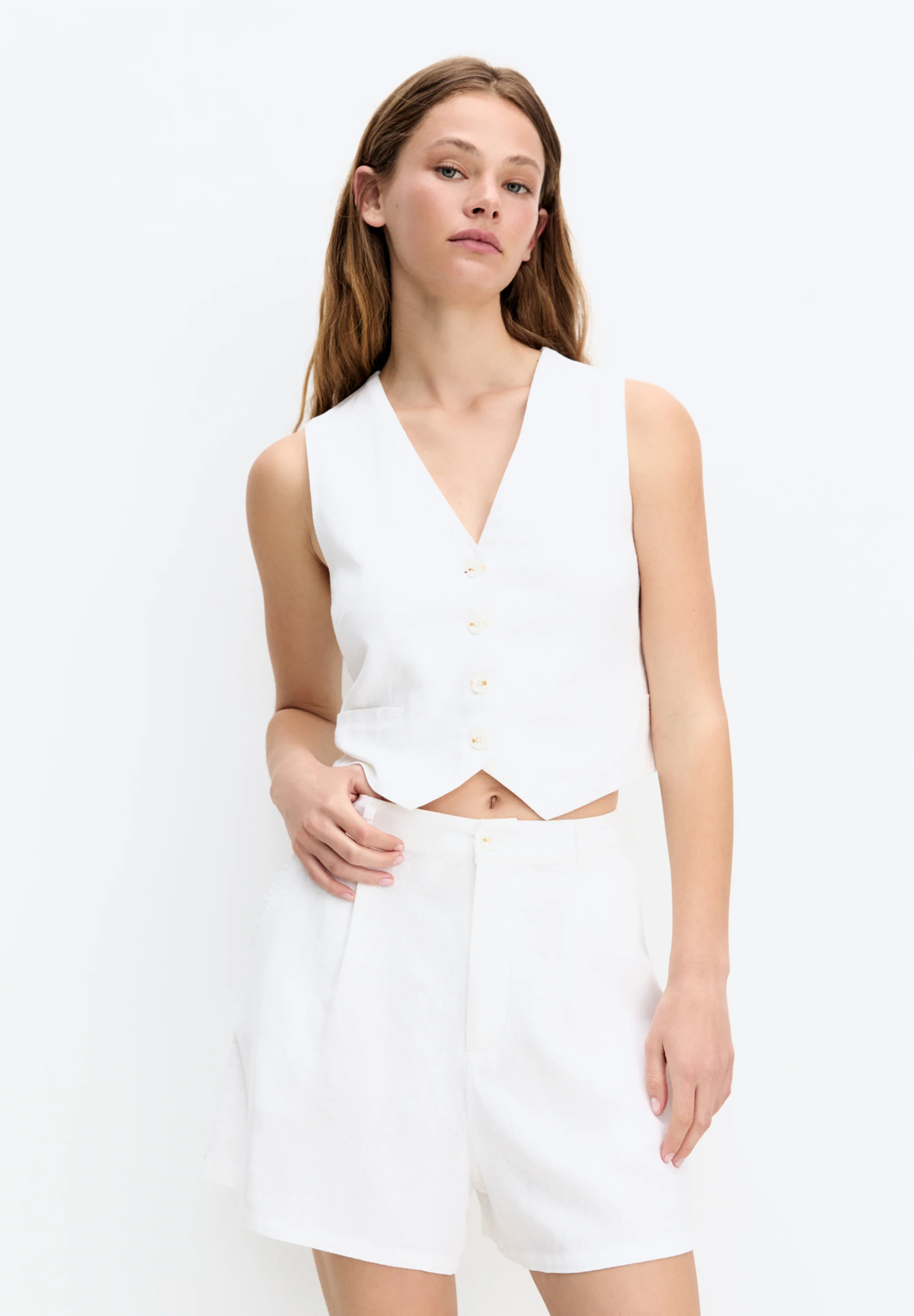 PULL&BEAR RUSTIC - BERMUDAS - Pantalones cortos