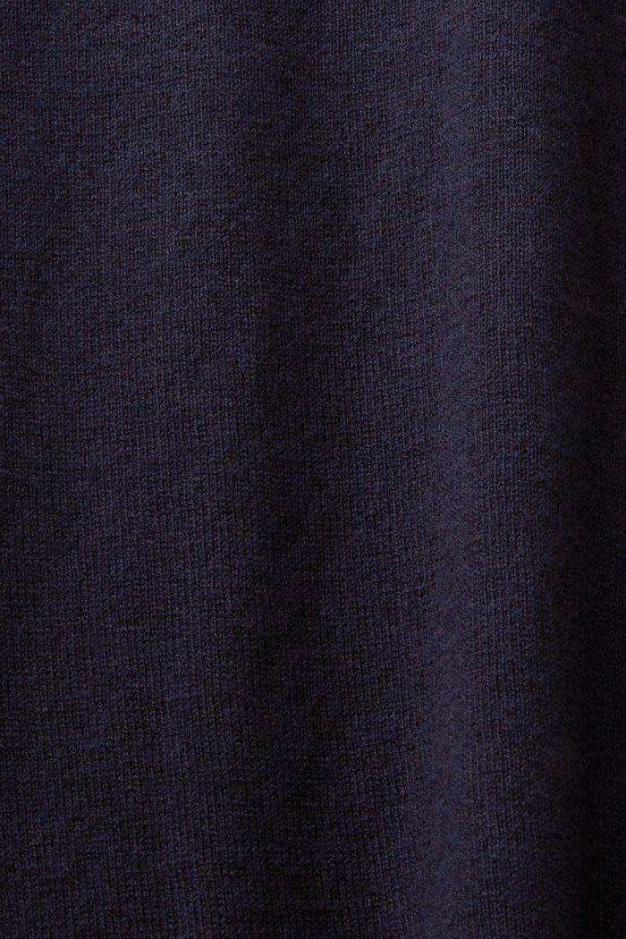 Kurzarm-Pullover mit Kaschmir