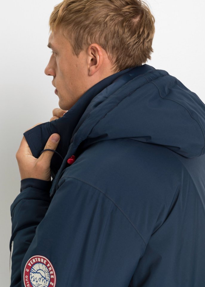 Funktions-Outdoorjacke mit Schneefang