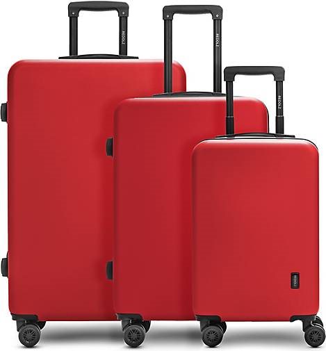 REDOLZ Essentials 09 3-SET 4 Rollen Kofferset 3-teilig