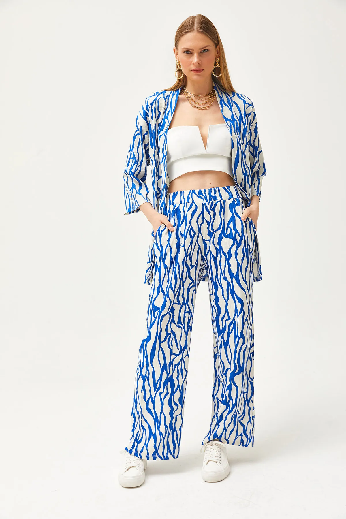 Olalook  Zweiteiler - Dunkelblau - Regular Fit