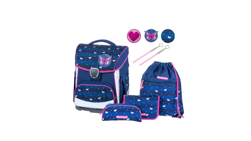 SCHNEIDERS Schulranzen-Set Toolbag Plus 4-teilig Lucky Girl