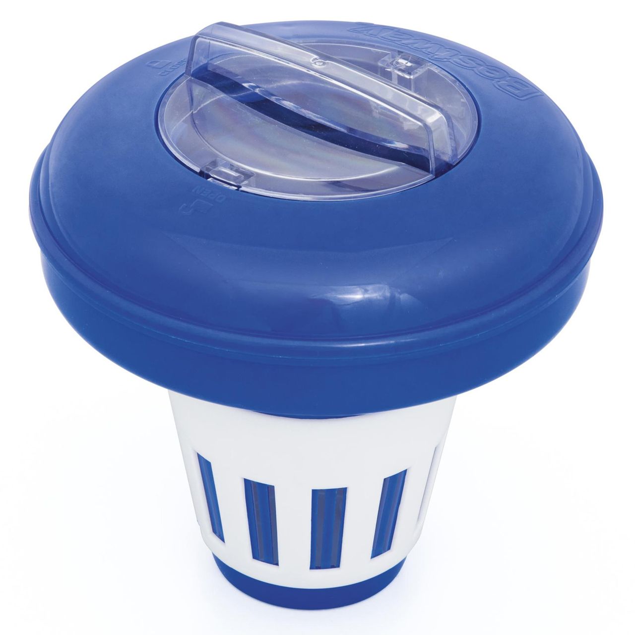 Casaria Deuba® Chlordosierer Blau/Weiß Ø16,5cm